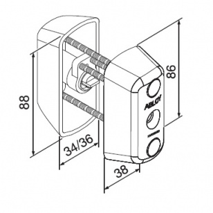 Abloy Abl CY065С/111007 ключ - ключ