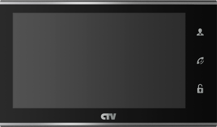 CTV M2701 B (Black) Монитор цветного видеодомофона с экраном 7