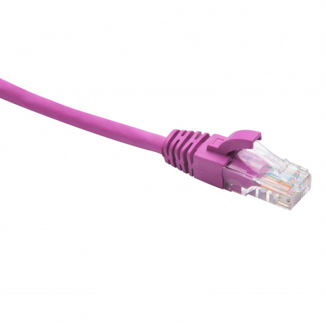 RJ45-RJ45 U/UTP Cat.5e LSZH нг(А)-HF (DR-181709), Патч-корд (коммутационный шнур) 2м, маджента