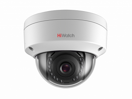 HiWatch DS-I452 (2.8) 4Mp Уличная купольная IP-видеокамера, 1/3'' Progressive Scan CMOS, 20к/с @(2560×1440, 2304×1296), 25к/с @(1920×1080, 1280×720), H.265+/H.265/H.264+/H.264/MJPEG, 100°, ИК-фильтр, 0.01Лк@F1.2, WDR (120dB)/ROI/3D DNR/BLC/Smart ИК, 32кби